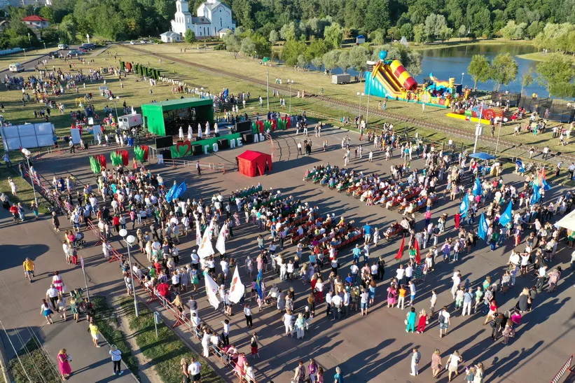 Масштабный праздник акции "Маёй краiне" прошел в Новобелице